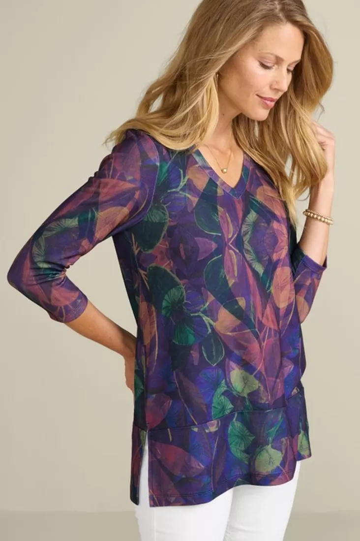 Soft Surroundings Alila 3/4 Sleeve Tunic