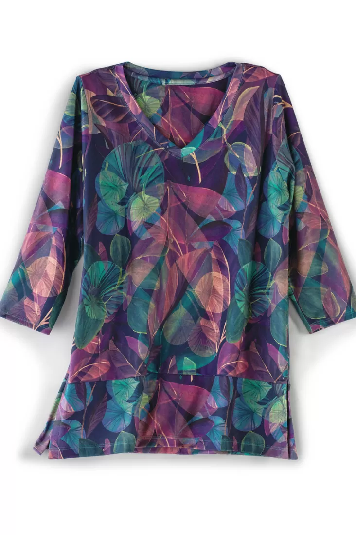 Soft Surroundings Alila 3/4 Sleeve Tunic