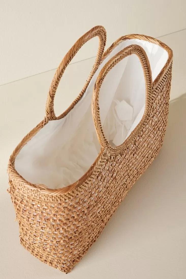 Soft Surroundings April Woven Bag