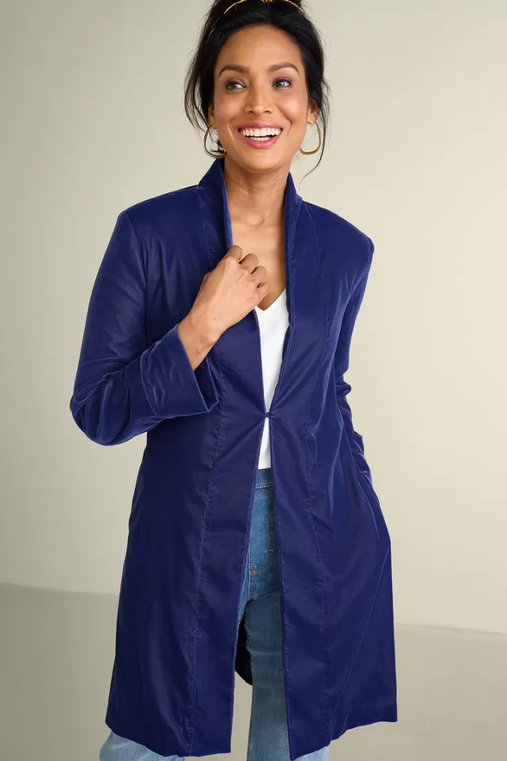 Soft Surroundings Aria Velvet Jacket