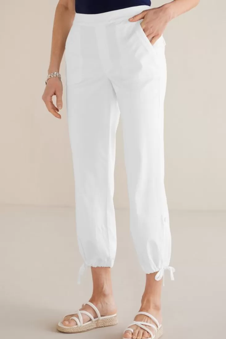 Soft Surroundings Barbados Convertible Crop Pants