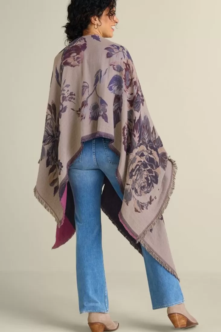 Soft Surroundings Beatrix Floral Wrap