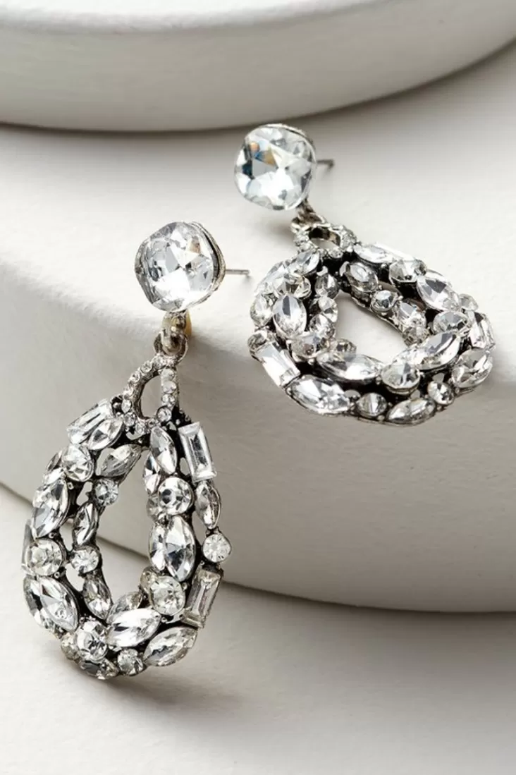 Soft Surroundings Belle Crystal Earrings