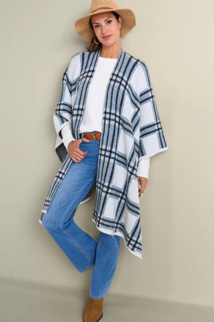 Soft Surroundings Braunwyn Plaid Wrap