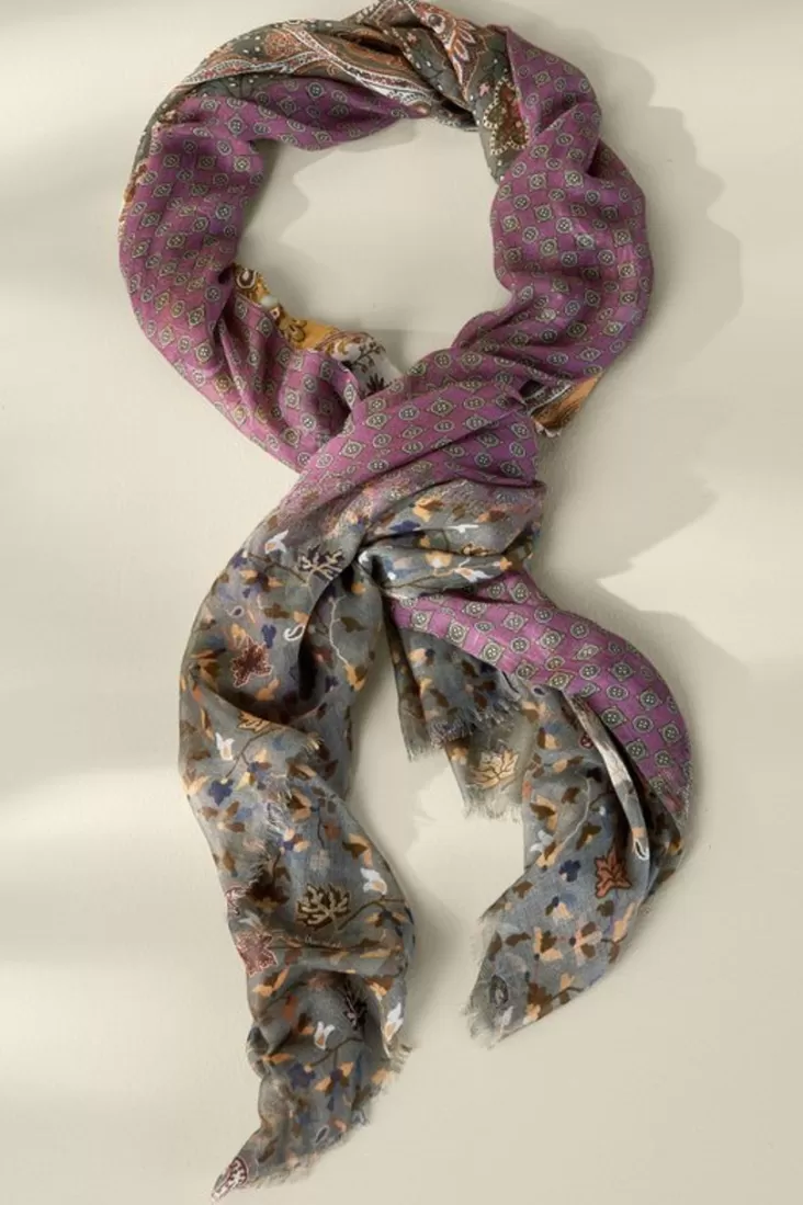 Soft Surroundings Cadence Patchwork Scarf