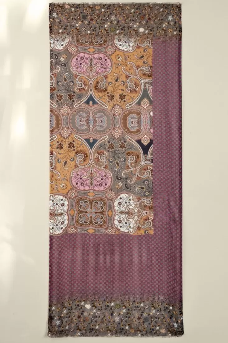 Soft Surroundings Cadence Patchwork Scarf