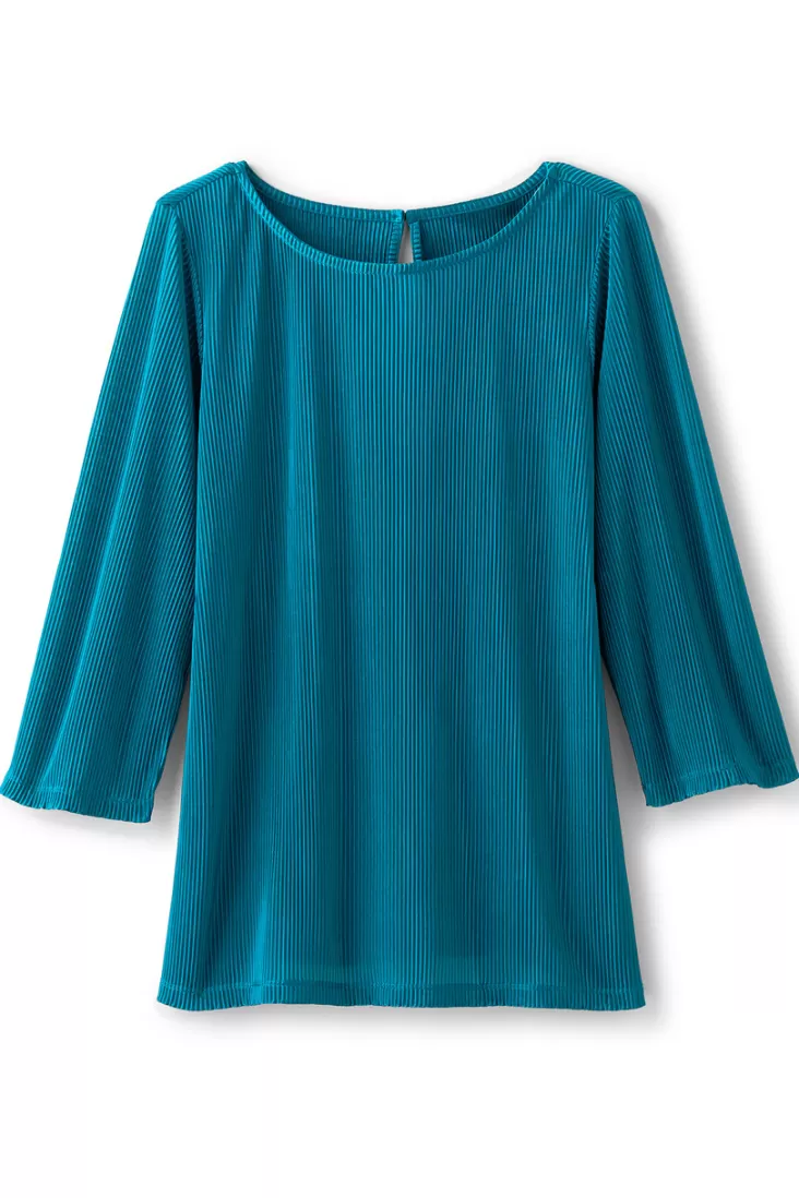 Soft Surroundings Cella Plisse Tunic