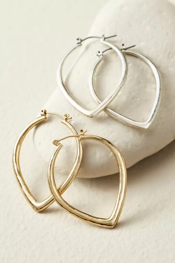 Soft Surroundings Cosma Hoop Earrings