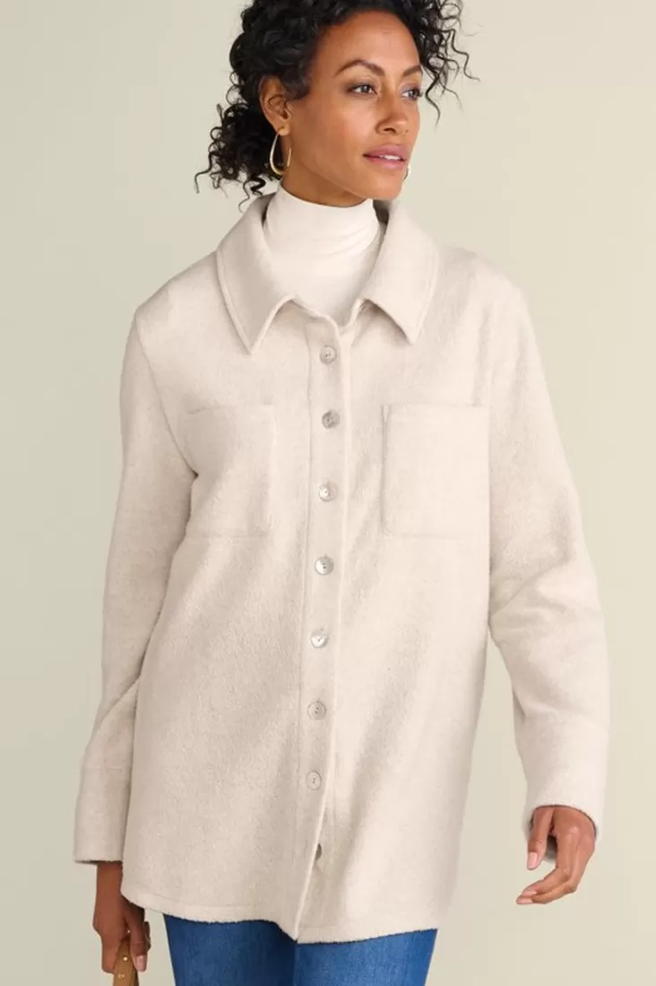 Soft Surroundings Cozy Boyfriend Shirt