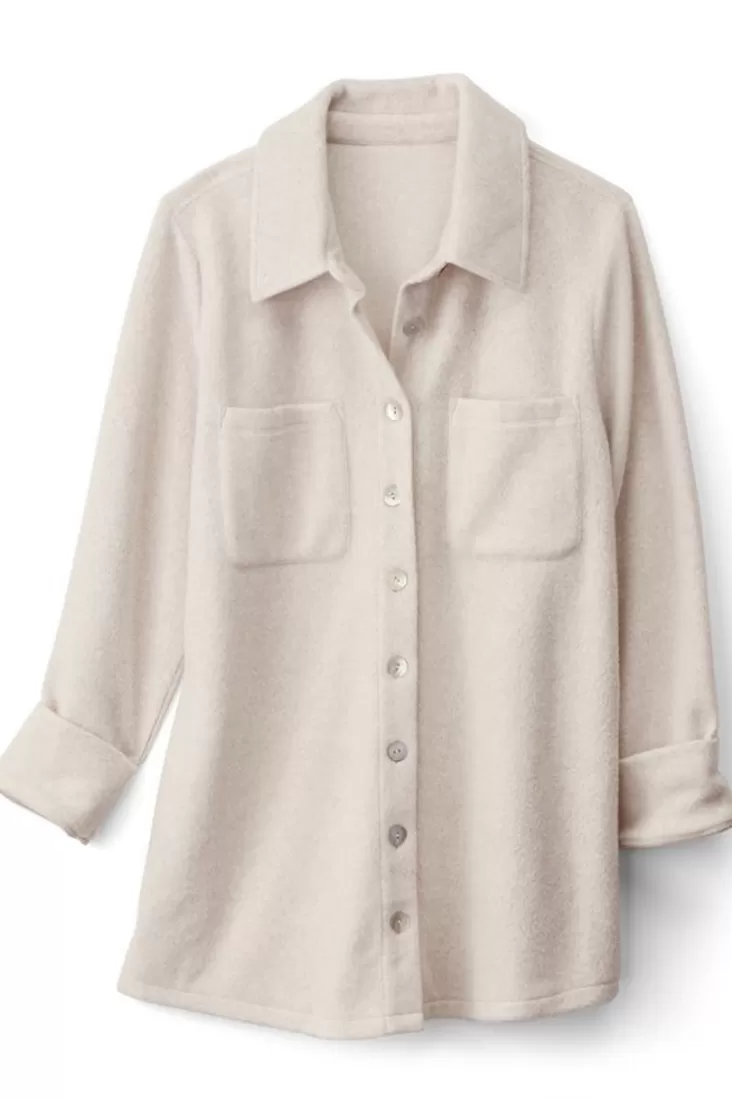 Soft Surroundings Cozy Boyfriend Shirt