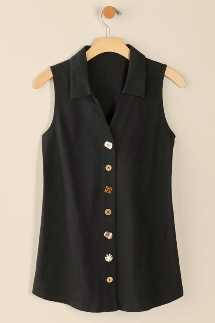 Soft Surroundings Danielle Sleeveless Tunic