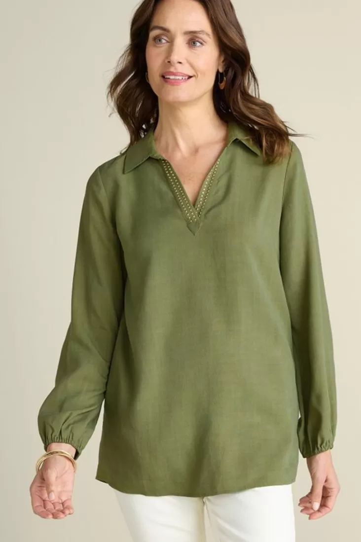 Soft Surroundings Delaine Tencel™ Tunic