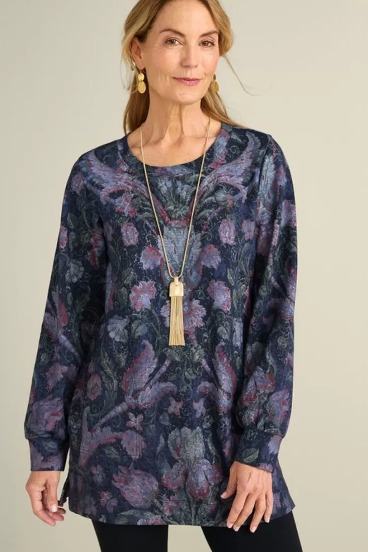 Soft Surroundings Edith French Terry Tunic