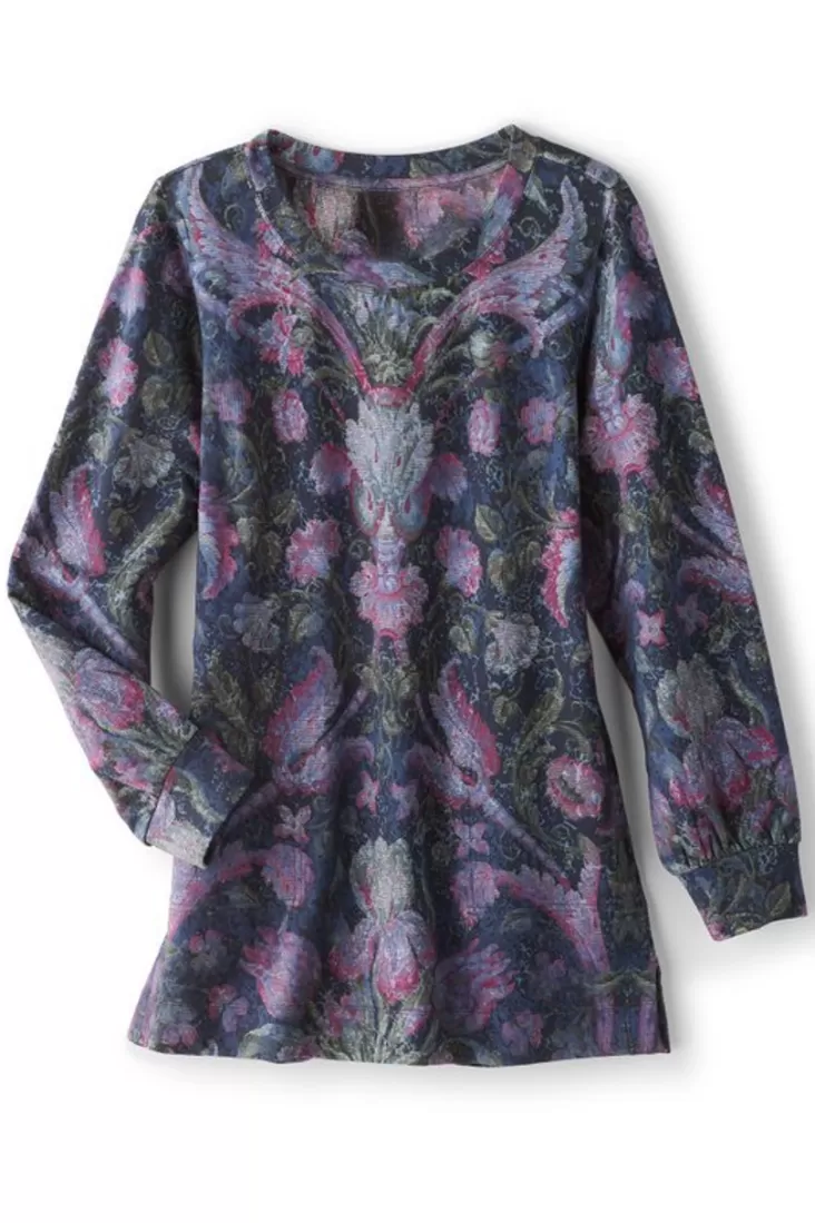 Soft Surroundings Edith French Terry Tunic