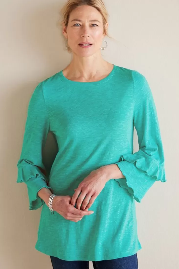 Soft Surroundings Erin Linen Blend Tunic