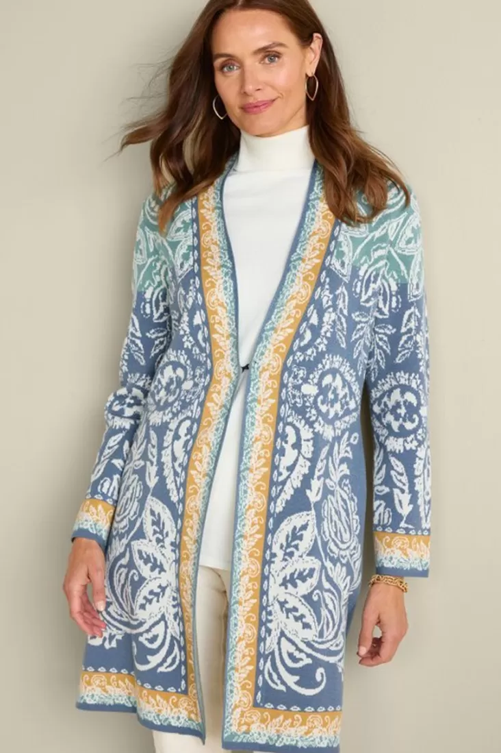 Soft Surroundings Ezer Jacquard Duster