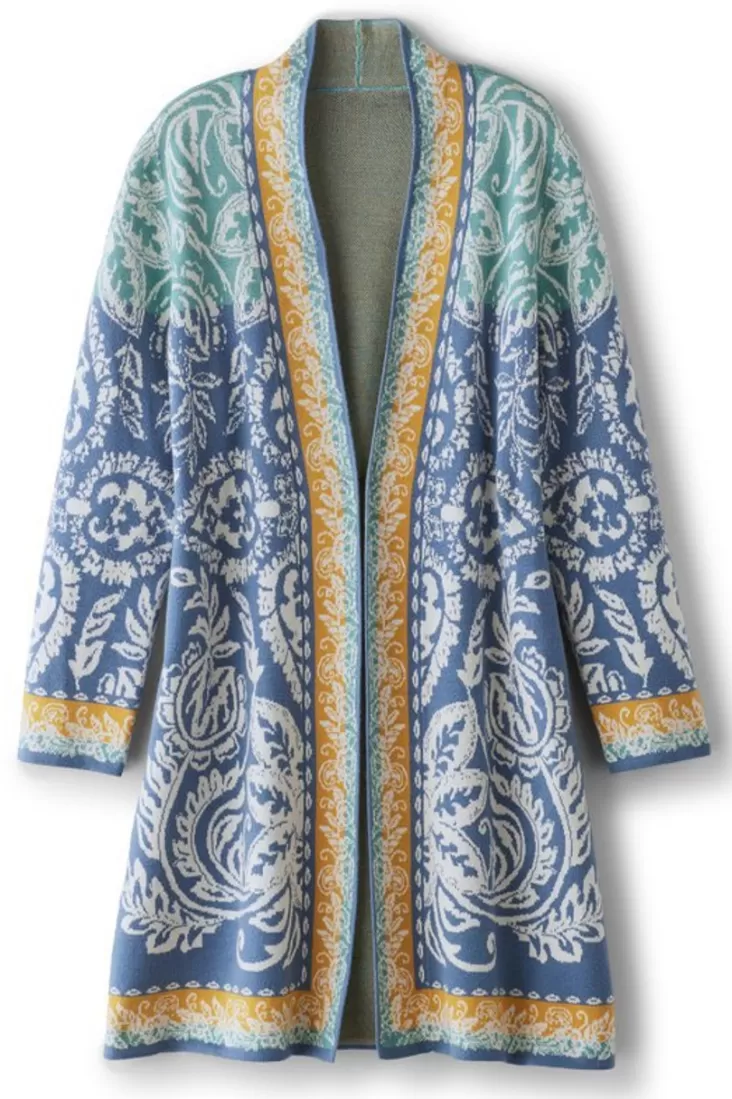 Soft Surroundings Ezer Jacquard Duster