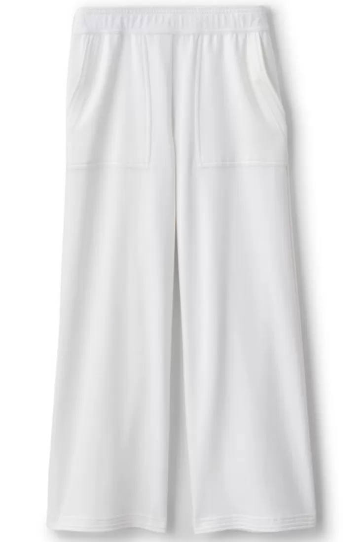 Soft Surroundings Fina French Terry Crop Pants