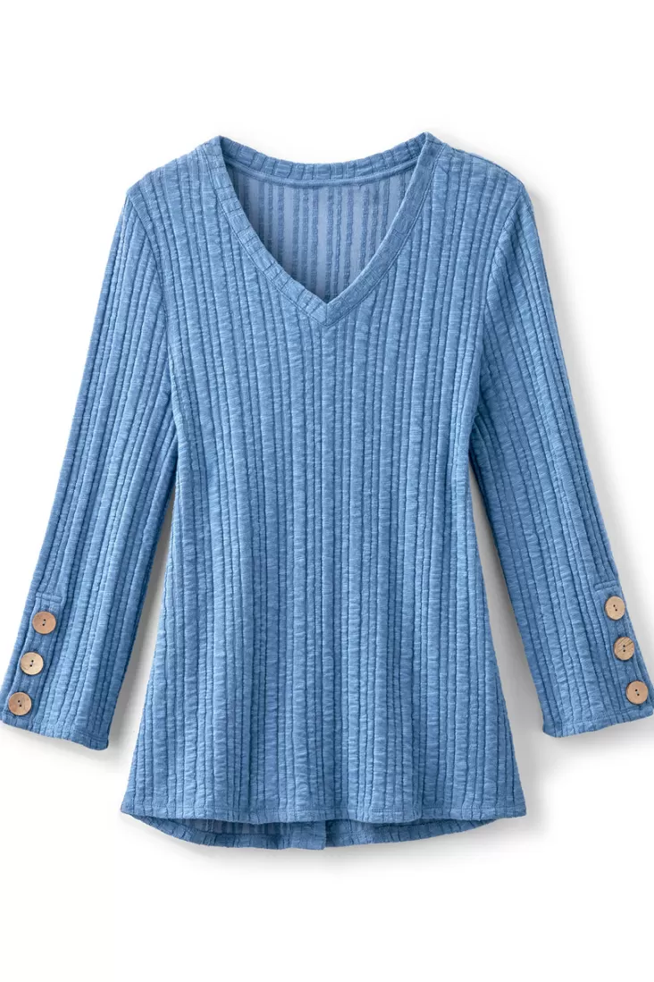 Soft Surroundings Goldie Knit Tunic