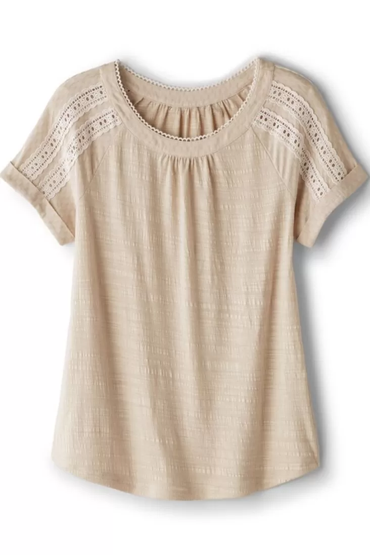 Soft Surroundings Halle Short Sleeve Top