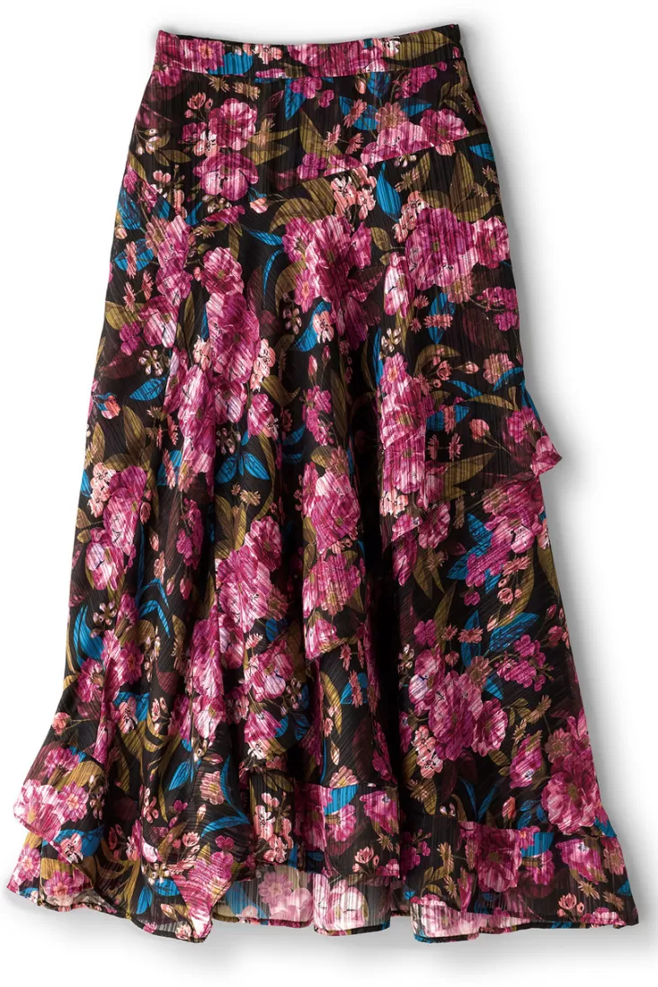 Soft Surroundings Hannie Midi Skirt