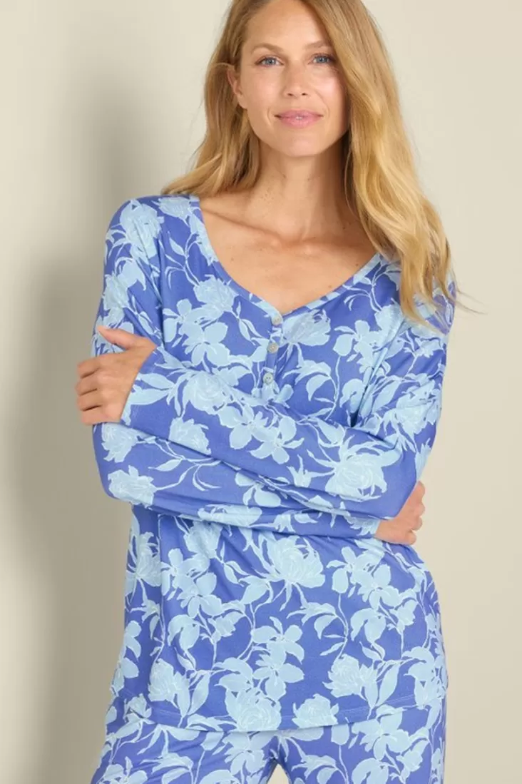 Soft Surroundings Harmonia Bamboo Sleep Top