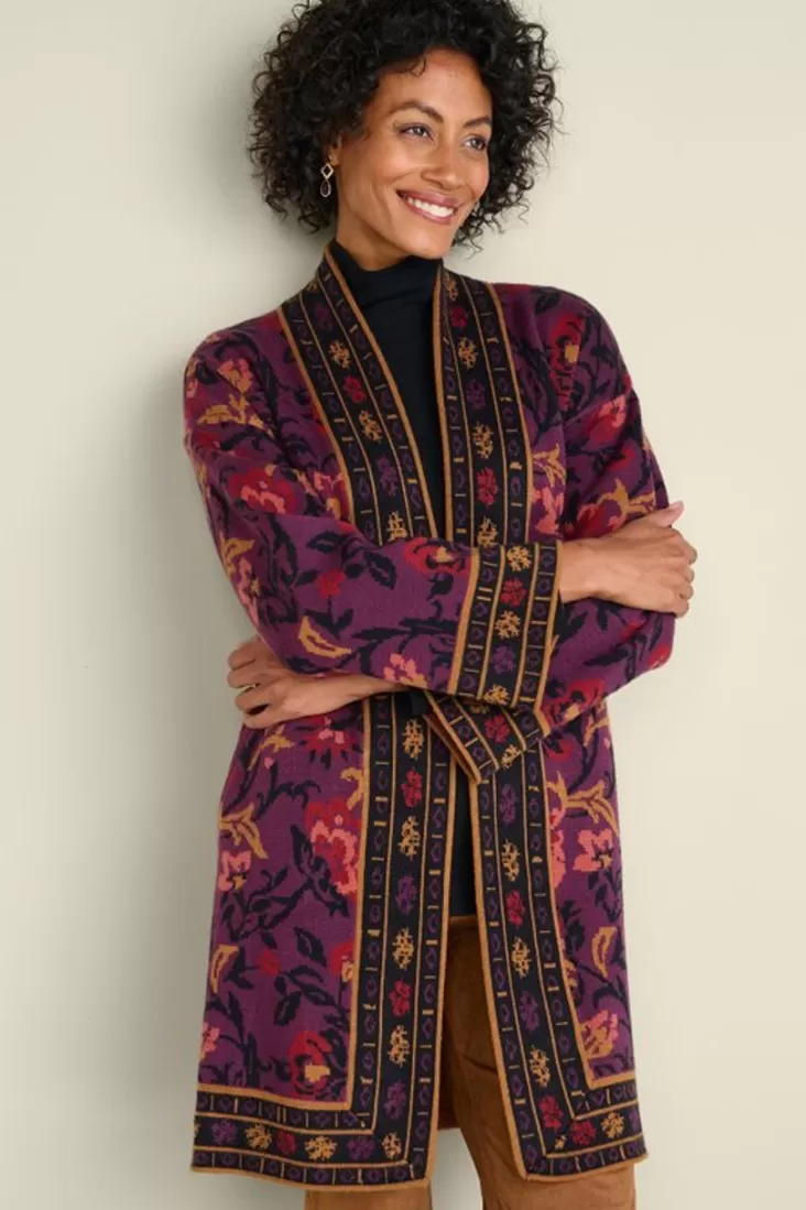 Soft Surroundings Haven Jacquard Cardigan