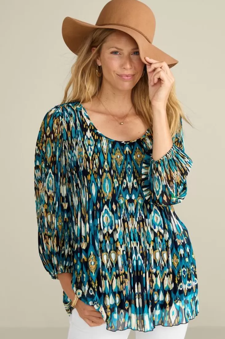 Soft Surroundings Imrie 3/4 Sleeve Tunic