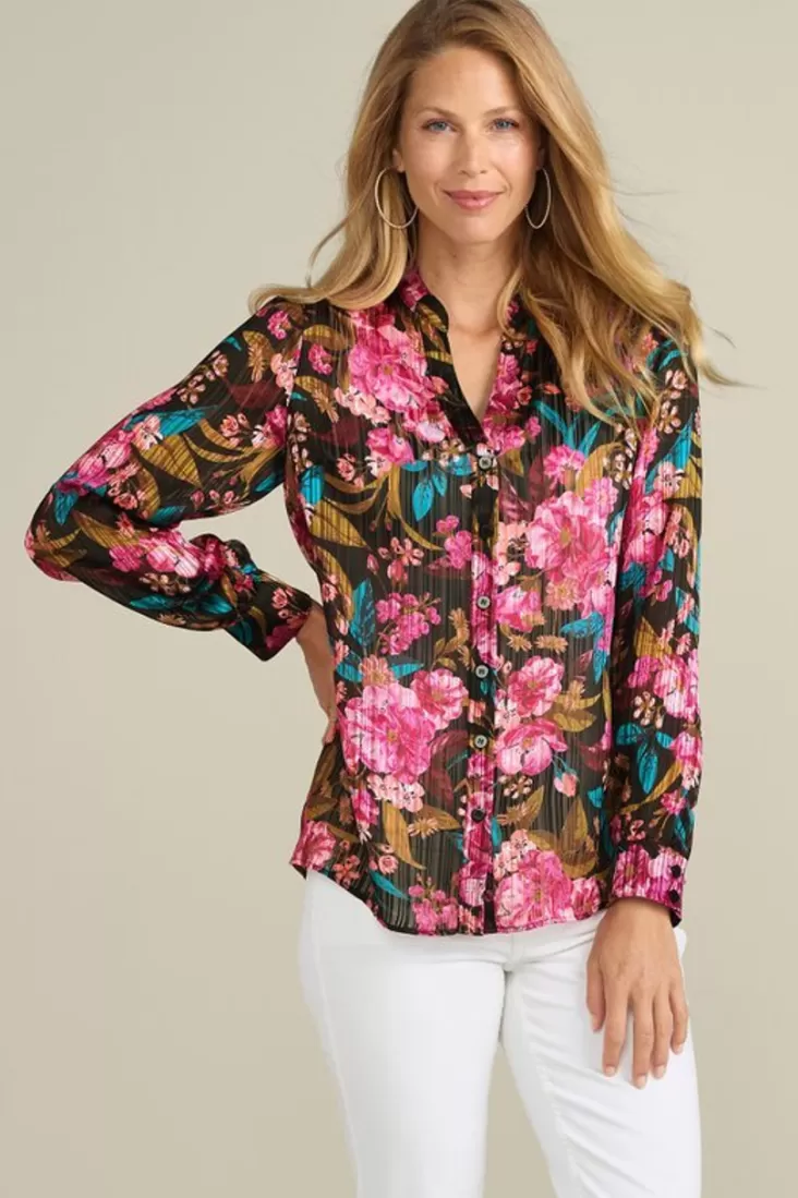 Soft Surroundings Josie Shimmer Shirt