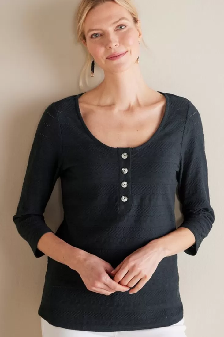 Soft Surroundings Jude Textured Top