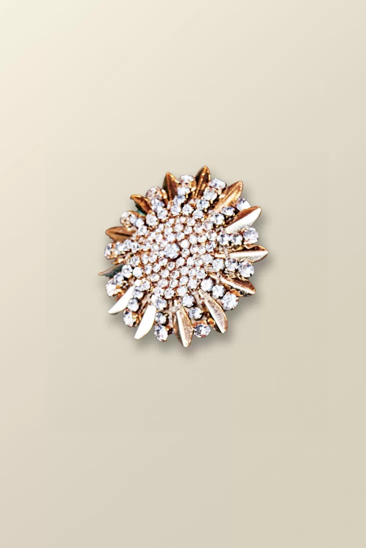 Soft Surroundings Juliana Flower Burst Brooch