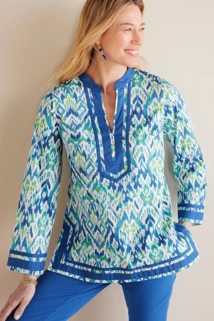 Soft Surroundings Kirti Ikat Tunic