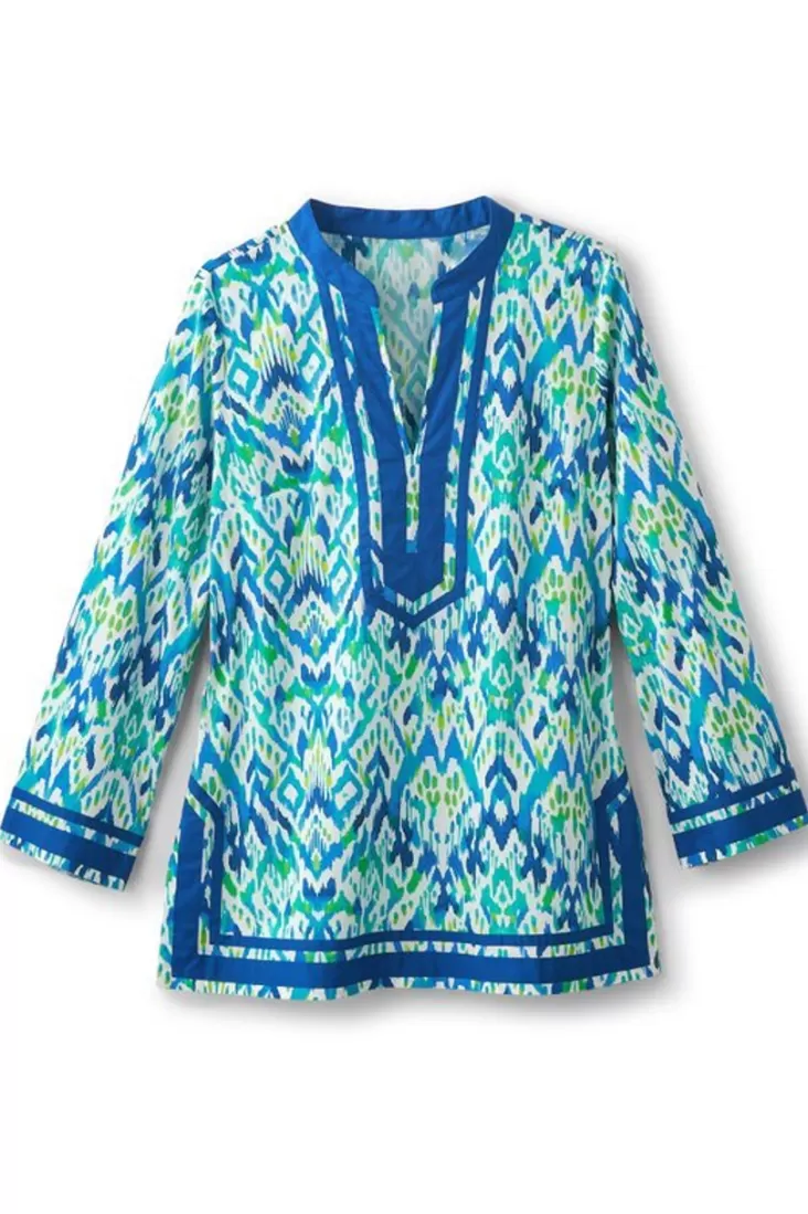 Soft Surroundings Kirti Ikat Tunic