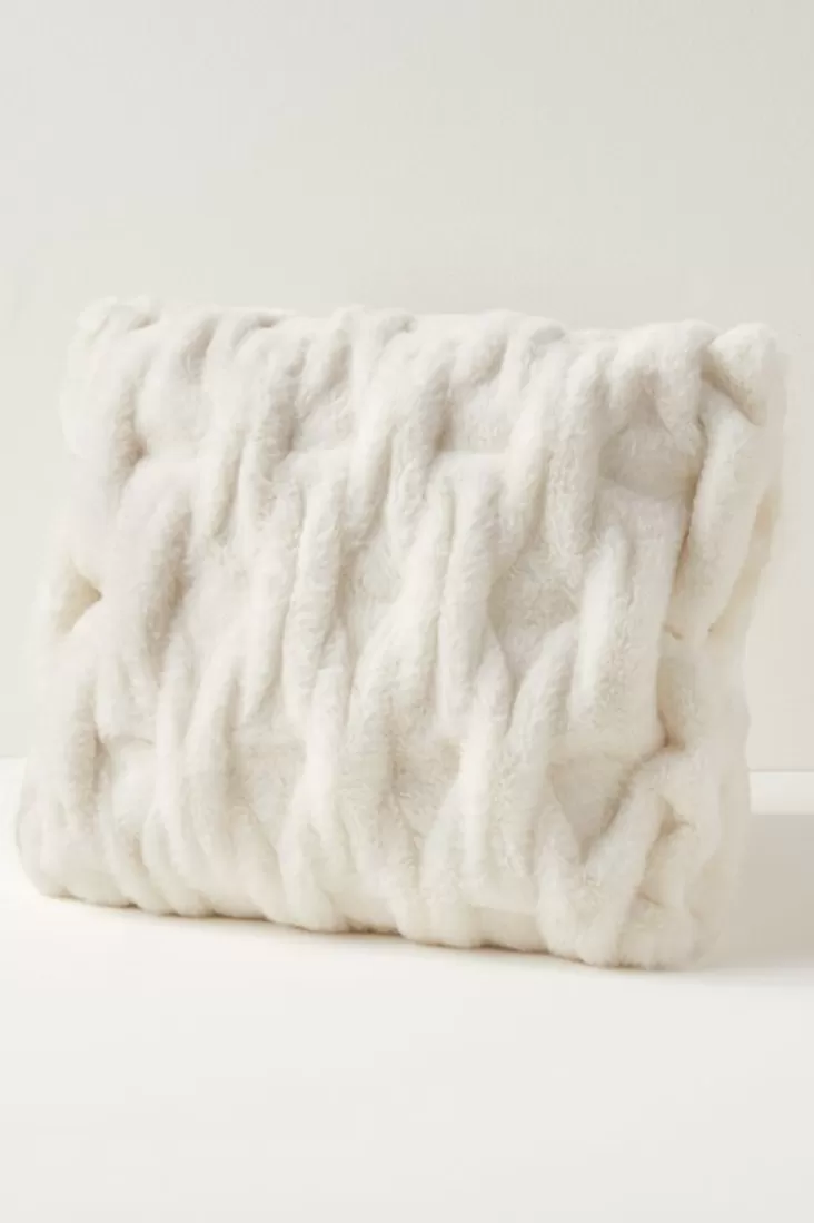 Soft Surroundings La Parisienne Faux Fur Pillow