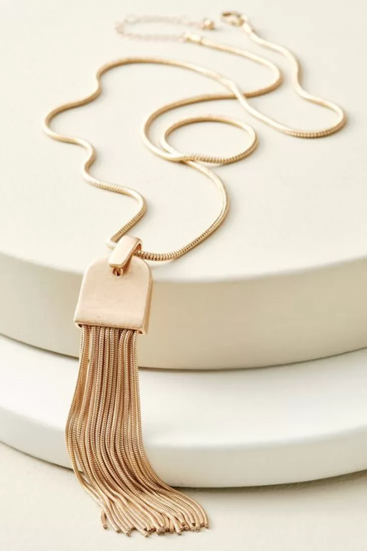 Soft Surroundings Laurana Tassel Necklace