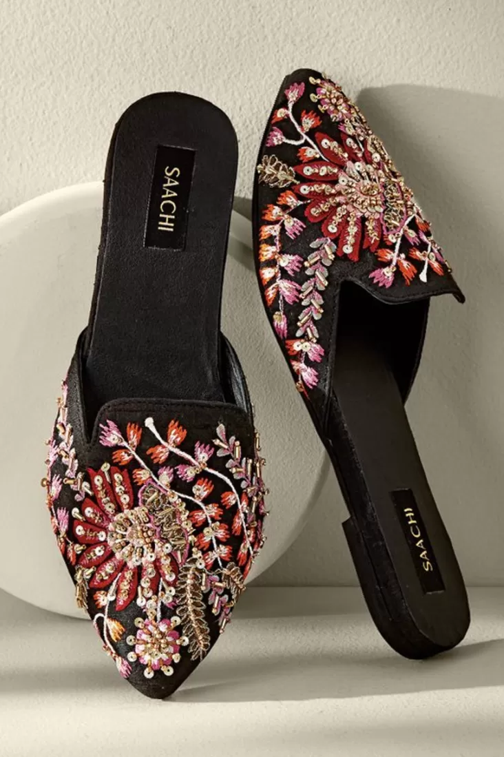 Soft Surroundings Lola Embellished Slides