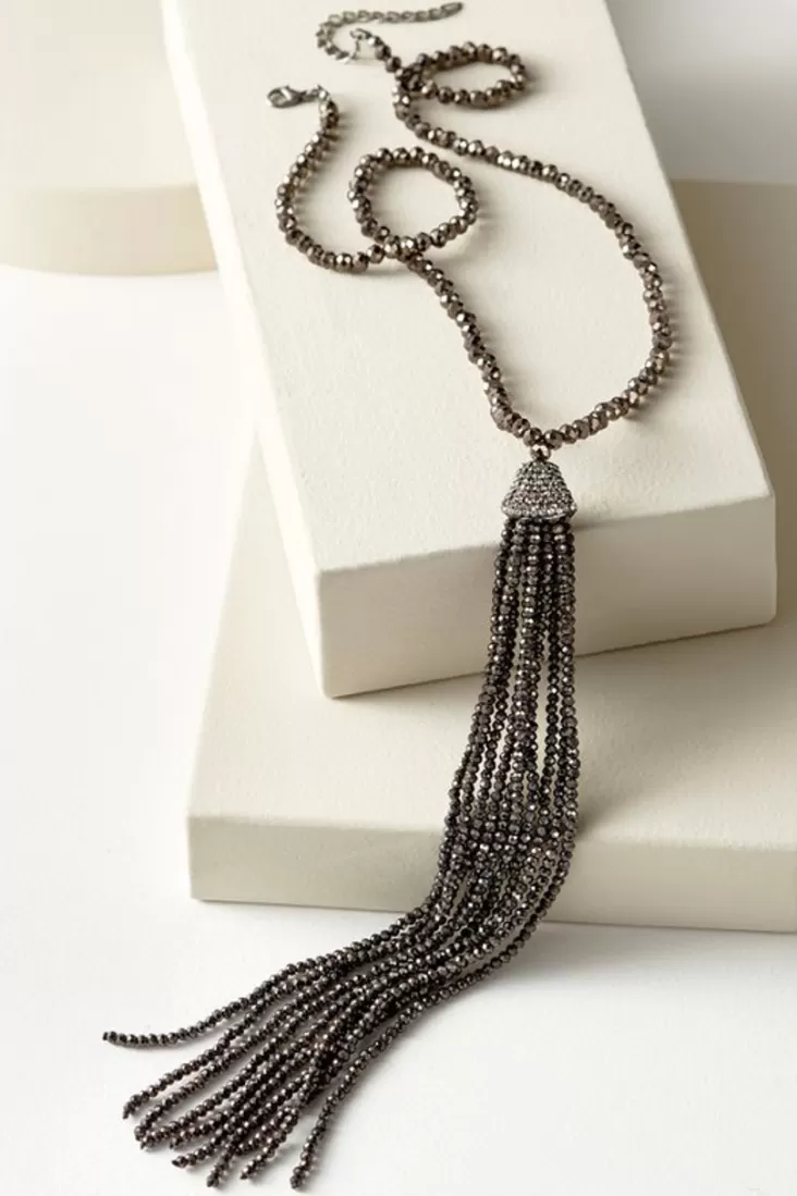 Soft Surroundings Luciana Tassel Necklace