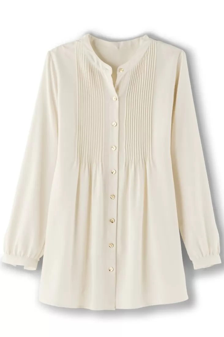 Soft Surroundings Makara Button Tunic