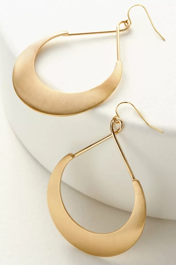 Soft Surroundings Marlo Hoop Earrings