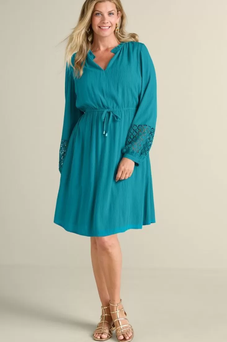 Soft Surroundings Meara Gauze Dress