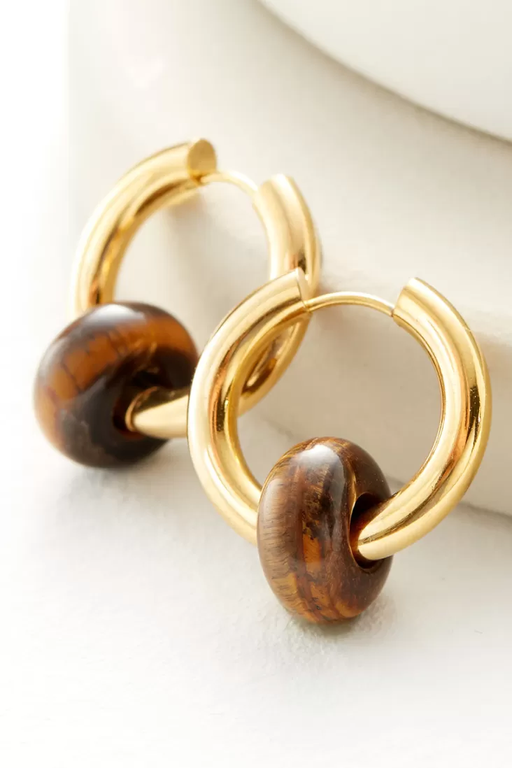 Soft Surroundings Orion Hoop Earrings