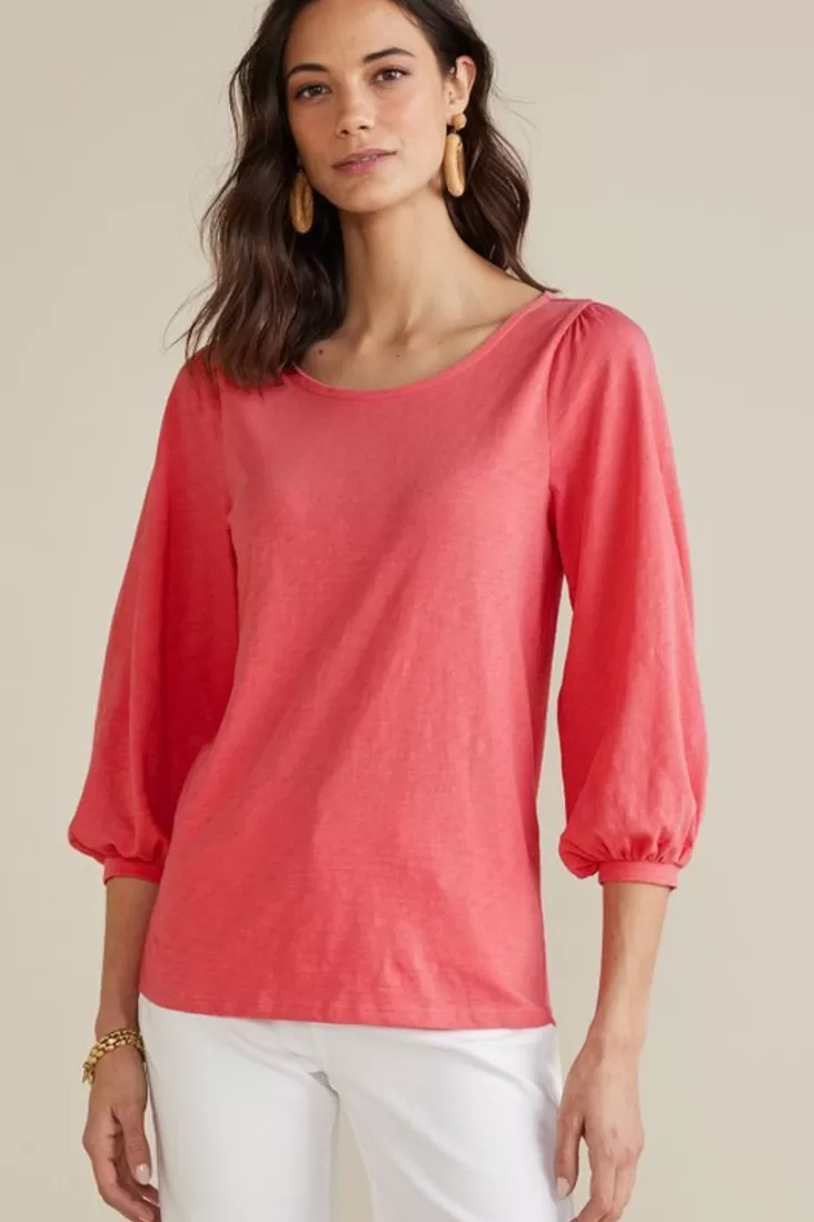 Soft Surroundings Parisian Poet Top