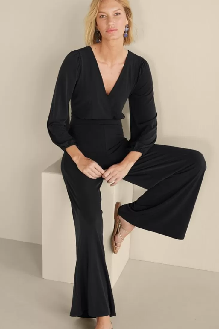 Soft Surroundings Penelope Long Sleeve Jumpsuit