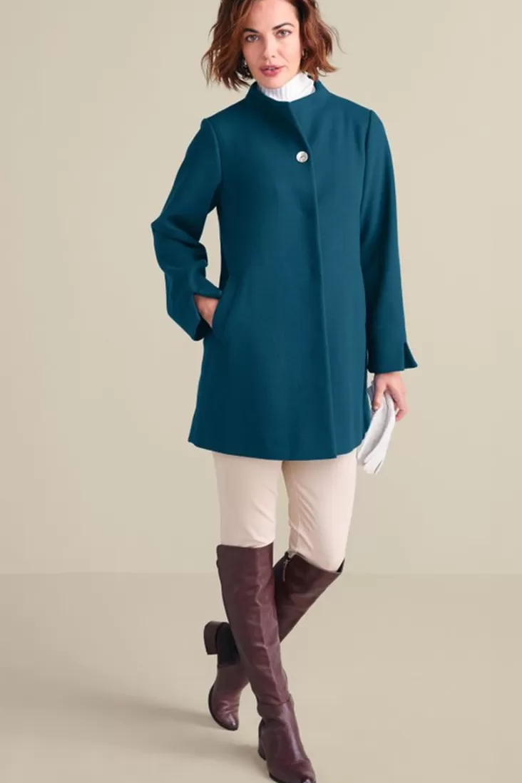 Soft Surroundings Rachel Swing Coat