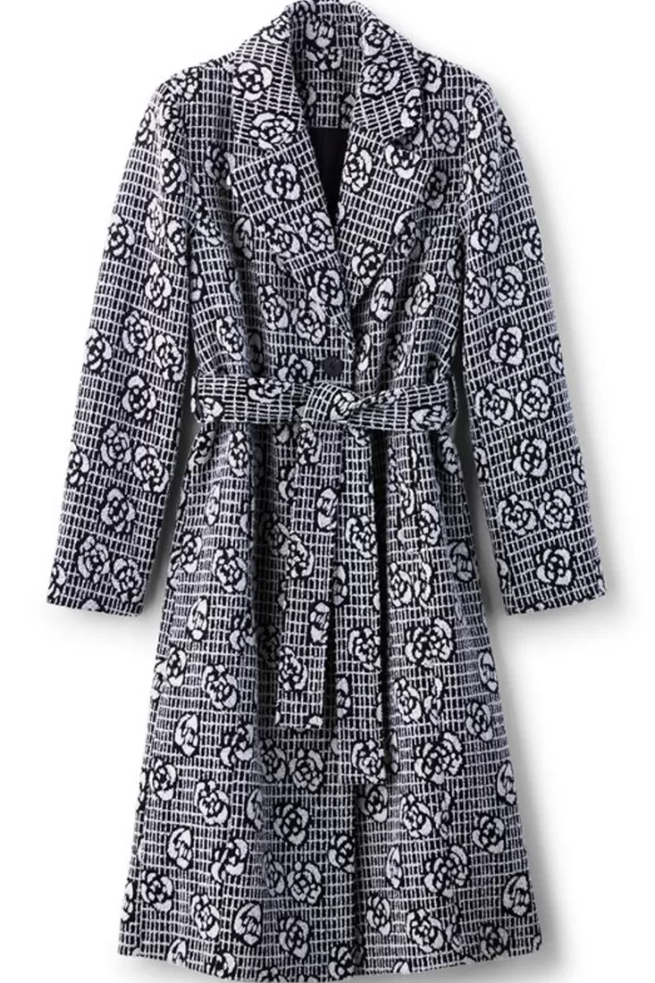 Soft Surroundings Rami Jacquard Coat