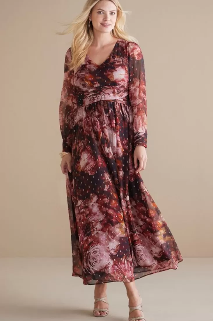 Soft Surroundings Rina Silk Dress