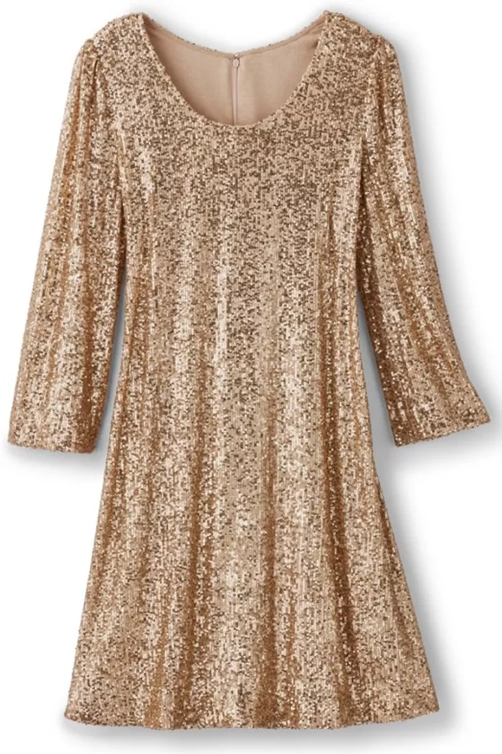 Soft Surroundings Sancerre Sequin Dress