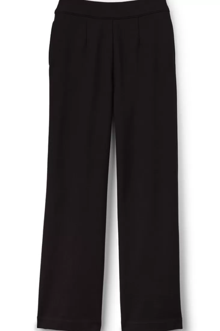 Soft Surroundings Soft Essential Ponte Wide Leg Pants