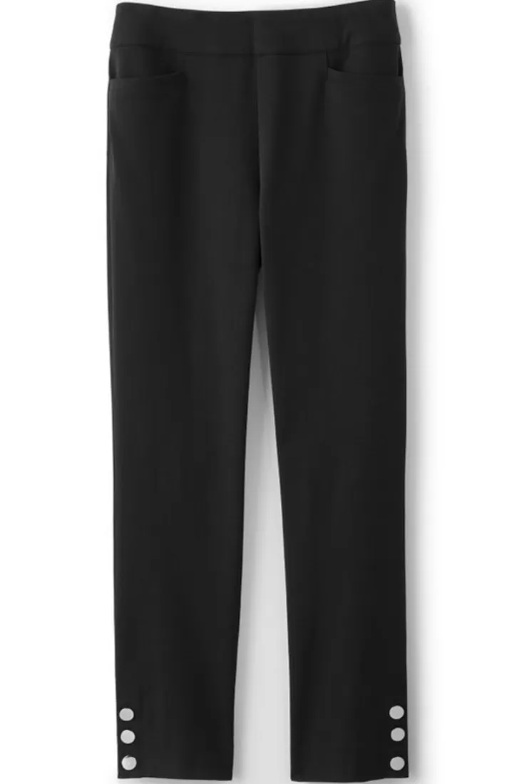 Soft Surroundings Soft Essential Superla Slim Leg Crop Pants