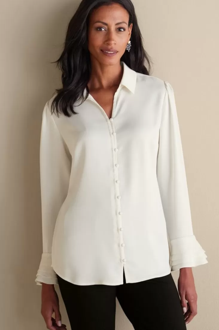 Soft Surroundings Sonnet Blouse